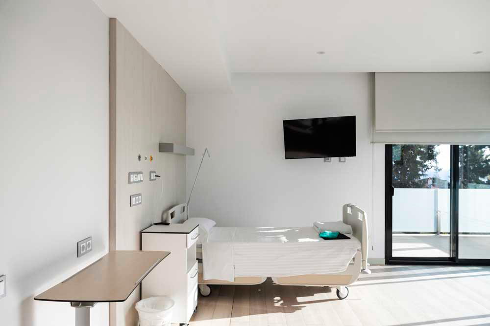 habitaciones. Instalaciones. Hospital Recoletas Salud Marbella
